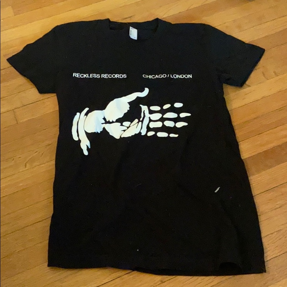 Reckless Records Black T Shirt